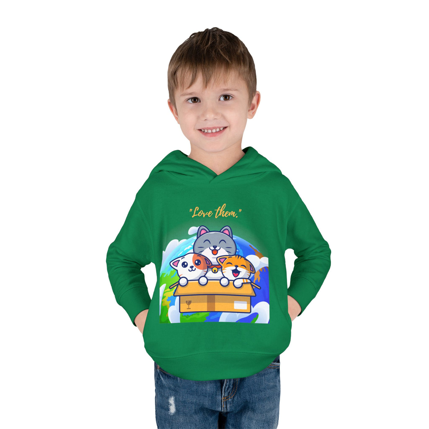 A65 Toddler Pullover Fleece Hoodie