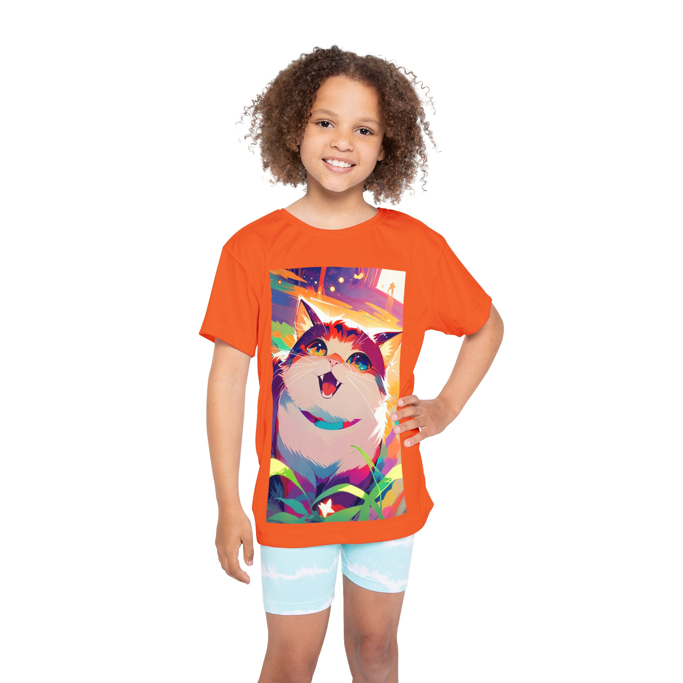 T10 - "Calico Cat Abundance T-Shirt | Magical Design on Organic Cotton Aurakidz