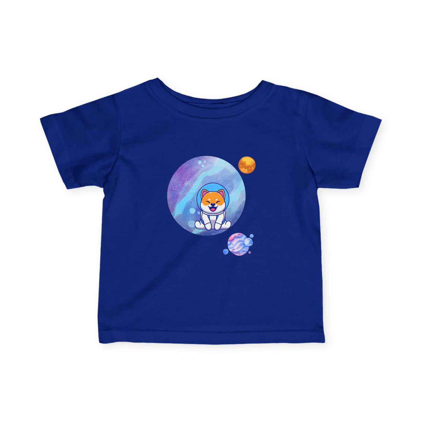 X1 "Kids' Space Dog Tee – Intergalactic Adventure in Ultra-Soft Cotton"