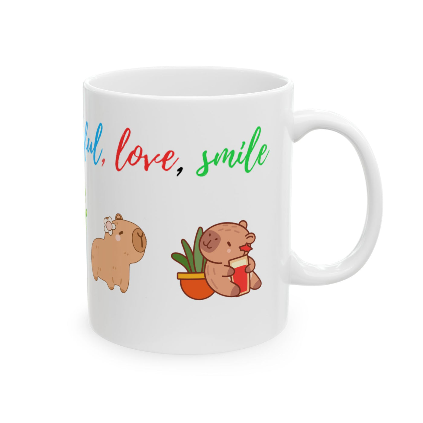 04 capibara despierta, agradece, ama, sonrie