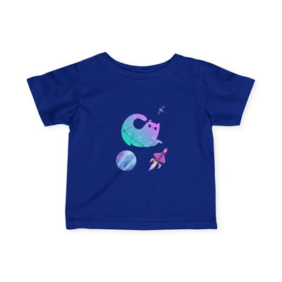 X12 "Cosmic Kitten – Feline Soul of the Universe (Kids Tee Ages 4-6)"