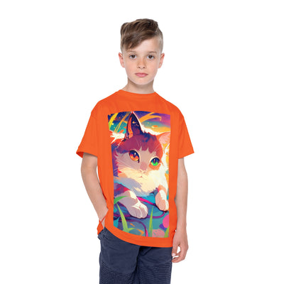 T8 "Lucky Calico Cat T-Shirt – Magical Tribute Design" Aurakidz