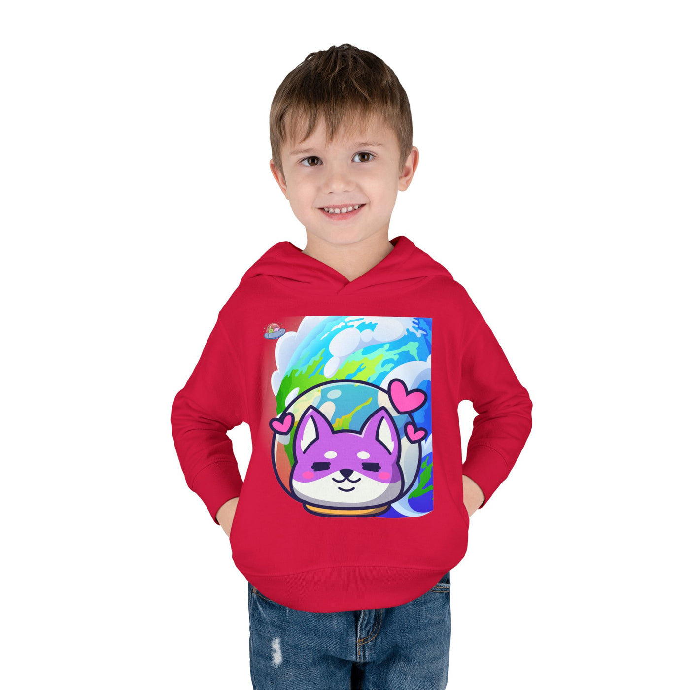 A12 Toddler Pullover Fleece Hoodie