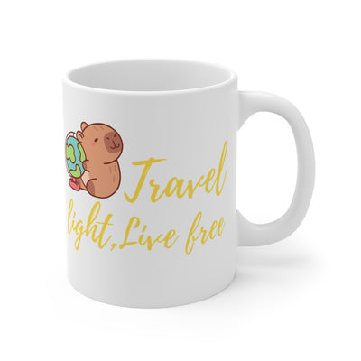 capibara travel light, live free