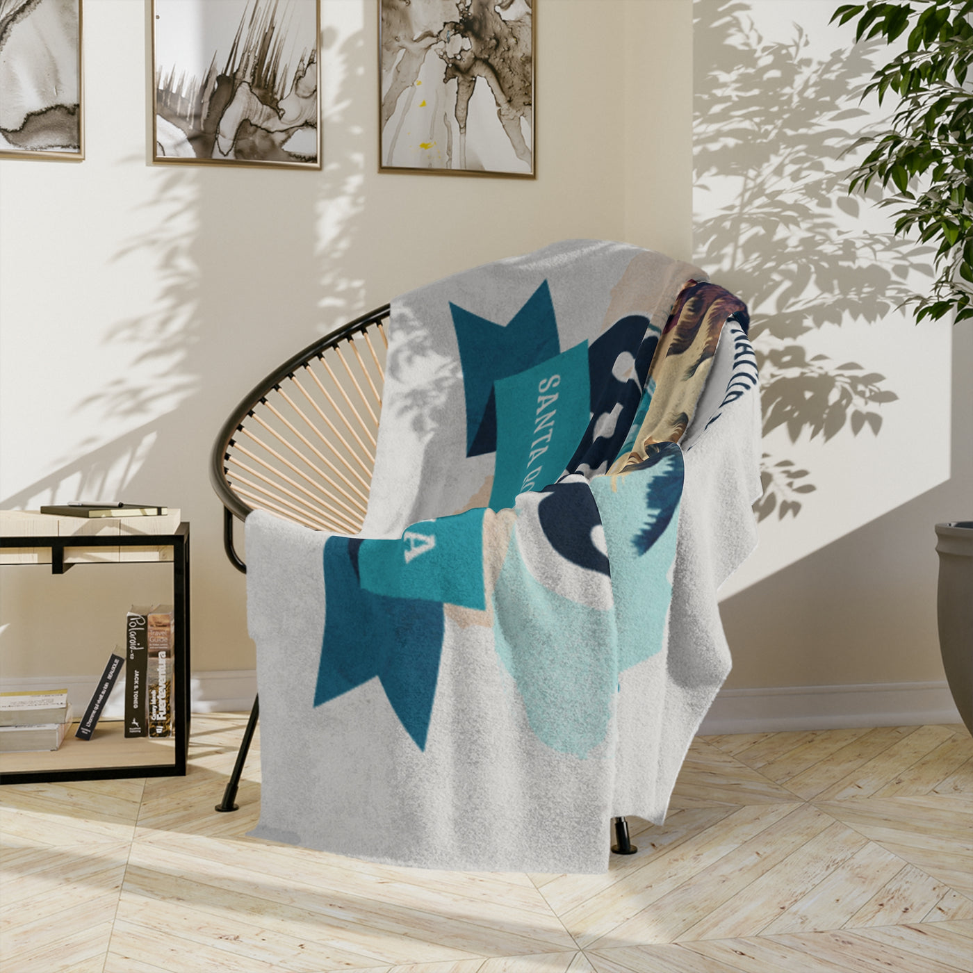 Velveteen Microfiber Blanket paradise