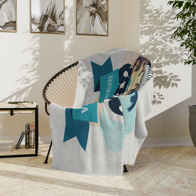 Velveteen Microfiber Blanket paradise