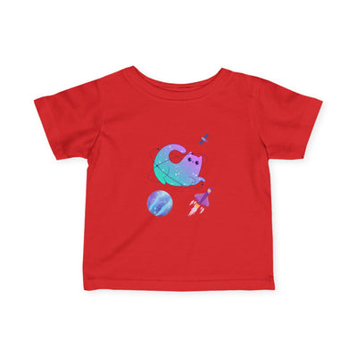 X12 "Cosmic Kitten – Feline Soul of the Universe (Kids Tee Ages 4-6)"