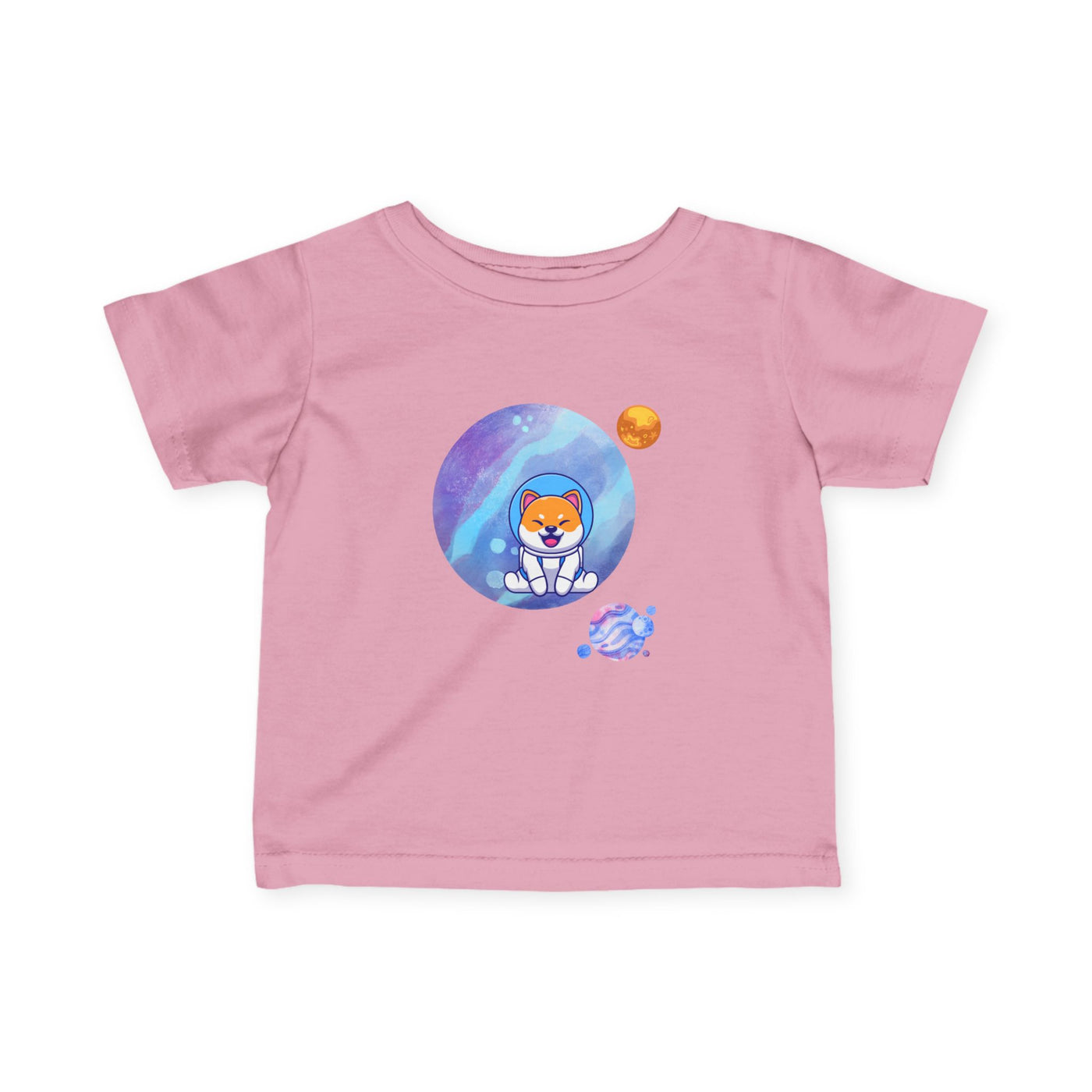 X1 "Kids' Space Dog Tee – Intergalactic Adventure in Ultra-Soft Cotton"