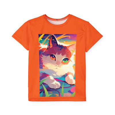 T8 "Lucky Calico Cat T-Shirt – Magical Tribute Design" Aurakidz