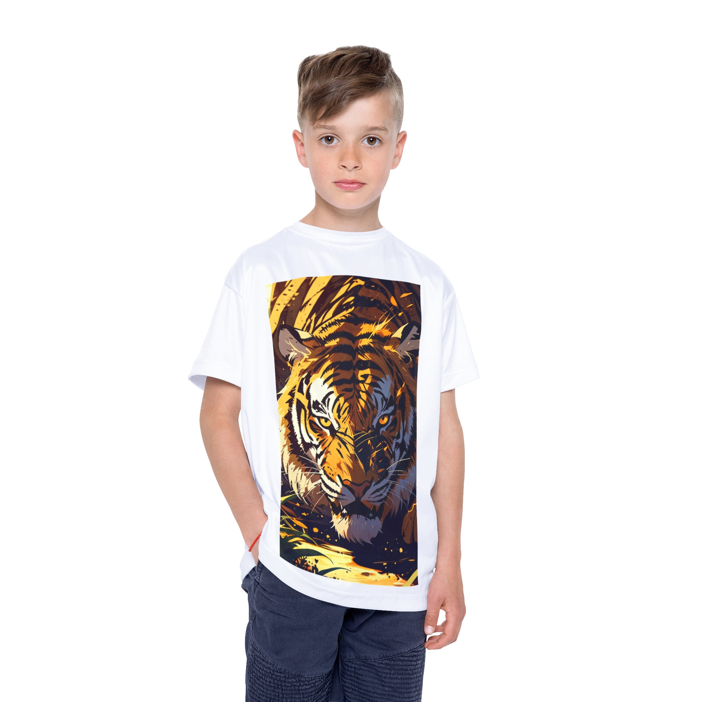 T5 "Little Warrior Tiger – Ready to Rule the Field"