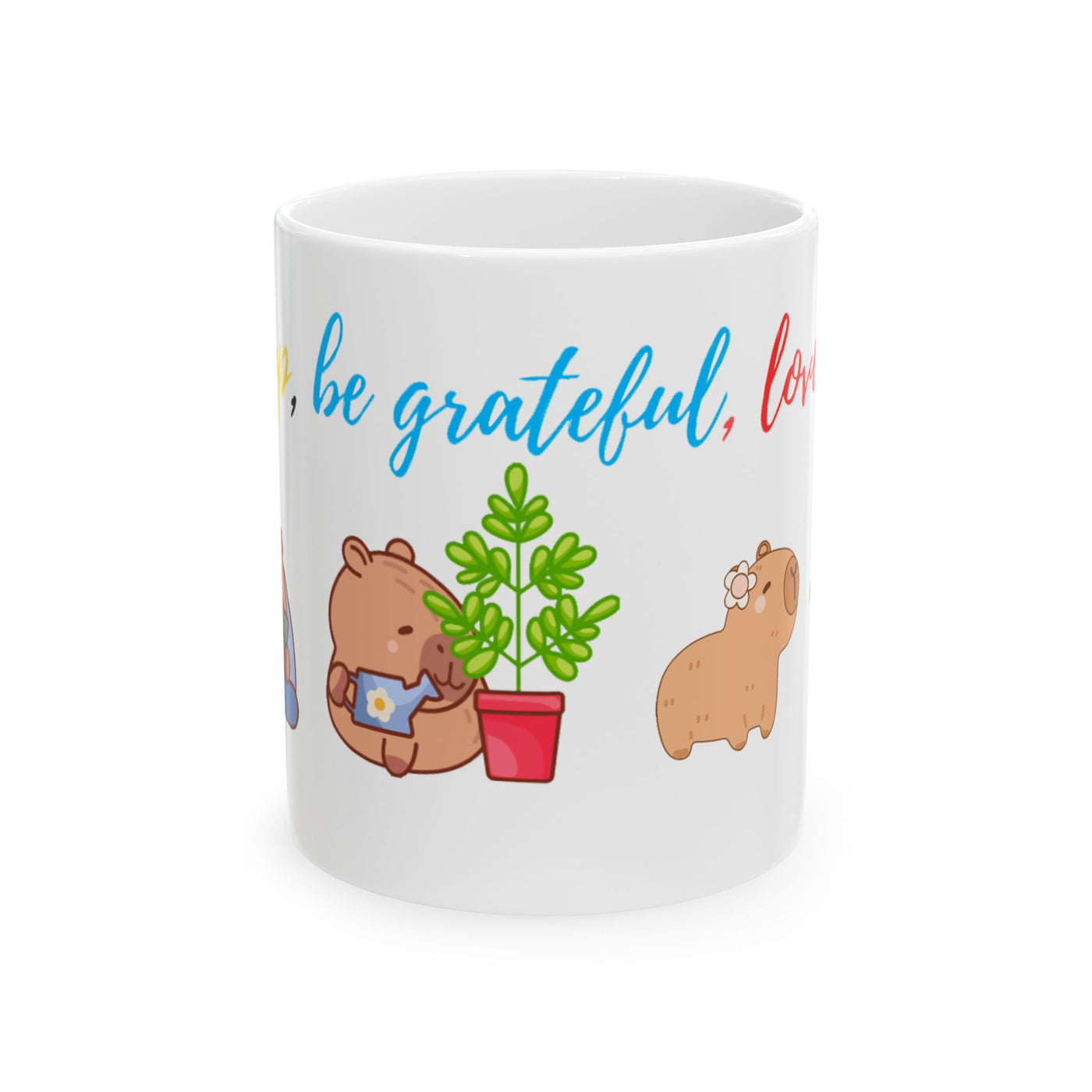 04 capibara despierta, agradece, ama, sonrie