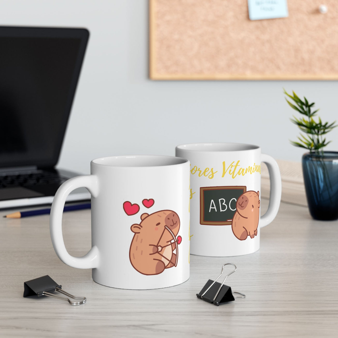 "Capybara Dictionary – A for Affection, B for Bliss, C for Calm"