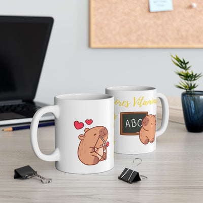 "Capybara Dictionary – A for Affection, B for Bliss, C for Calm"